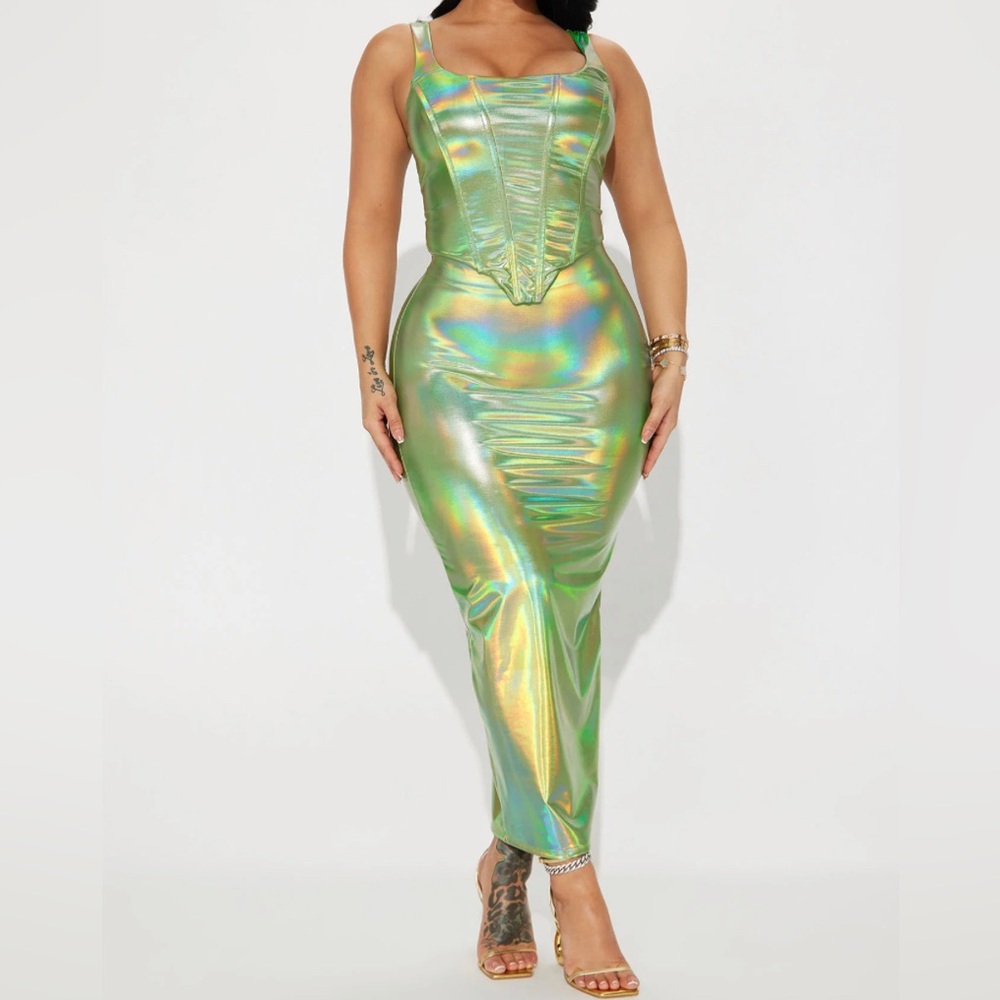2 Pc Set - Skirt & Top
